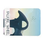 Falkirk Wheel,Schotland reisposter Magneet (Horizontaal)