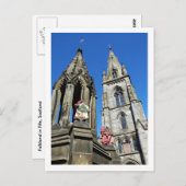 Falkland in Fife, Schotland Briefkaart (Voorkant / Achterkant)