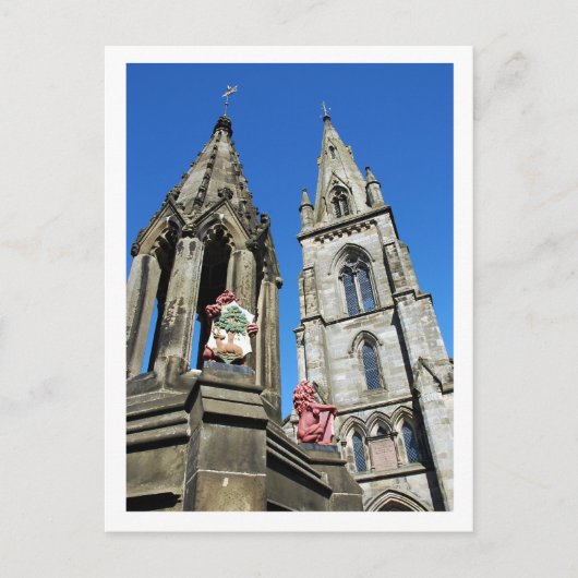 Falkland in Fife, Schotland Briefkaart (Voorkant)