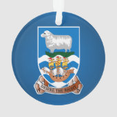 Falkland Islander coat of arms Ornament (achterkant)