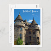 Falkland Palace in Fife, Schotland Briefkaart (Voorkant / Achterkant)