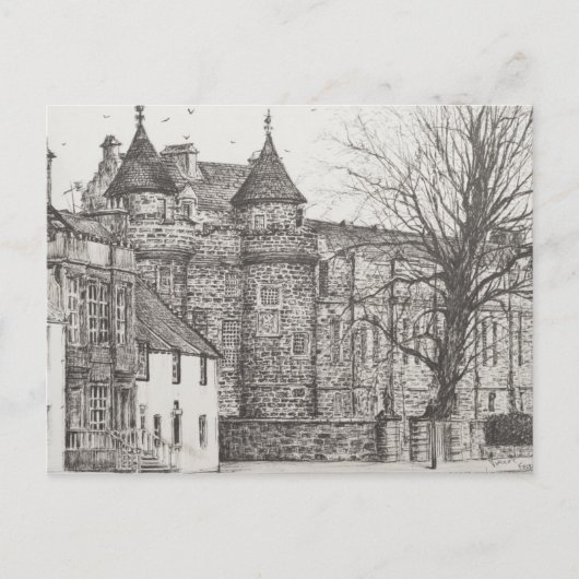 Falkland Palace Scotland. 2007 Briefkaart (Voorkant)