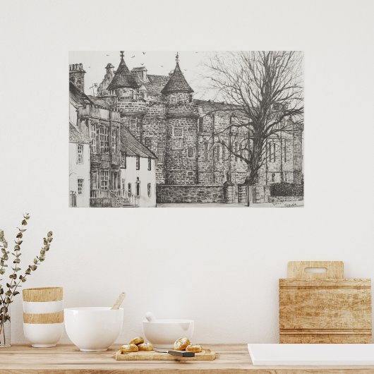 Falkland Palace Scotland. 2007 Poster (Keuken)