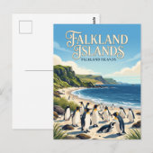 Falklandeilanden Briefkaart (Voorkant / Achterkant)
