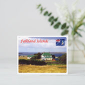 Falklandeilanden - briefkaart (Staand voorkant)