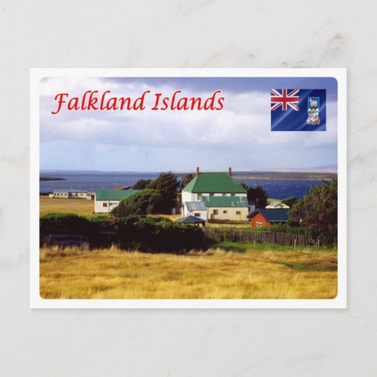 Falklandeilanden - briefkaart (Voorkant)
