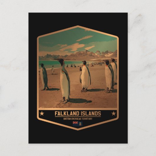 Falklandeilanden Briefkaart (Voorkant)