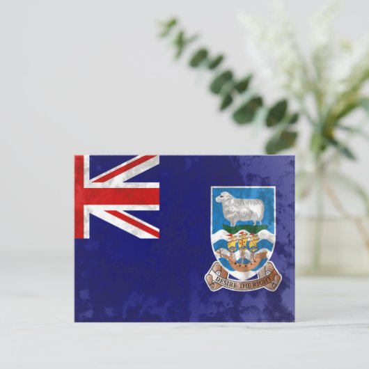 Falklandeilanden Briefkaart (Staand voorkant)