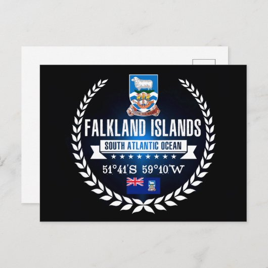 Falklandeilanden Briefkaart (Voorkant / Achterkant)