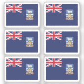 Falklandeilanden Collectie pack van 6 Sticker (Voorkant)