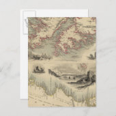 Falklandeilanden en Patagonië Briefkaart (Voorkant / Achterkant)