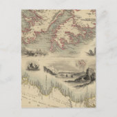 Falklandeilanden en Patagonië Briefkaart (Voorkant)