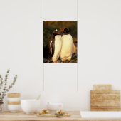 Falklandeilanden. Gento Penguins. (Pyroscelis Poster (Keuken)