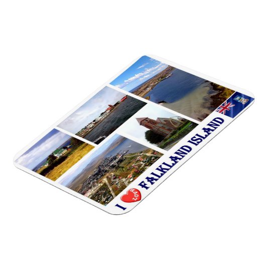 Falklandeilanden - Ik hou van - Magneet (Linkerzijde)