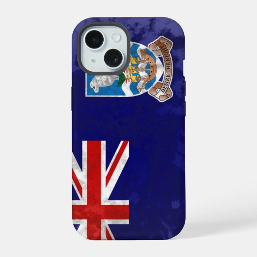 Falklandeilanden iPhone 15 Case (Achterkant)