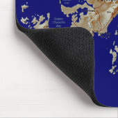 Falklandeilanden Kaart Mousepad Muismat (Hoek)