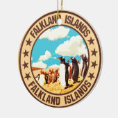 Falklandeilanden Keramisch Ornament (Links)