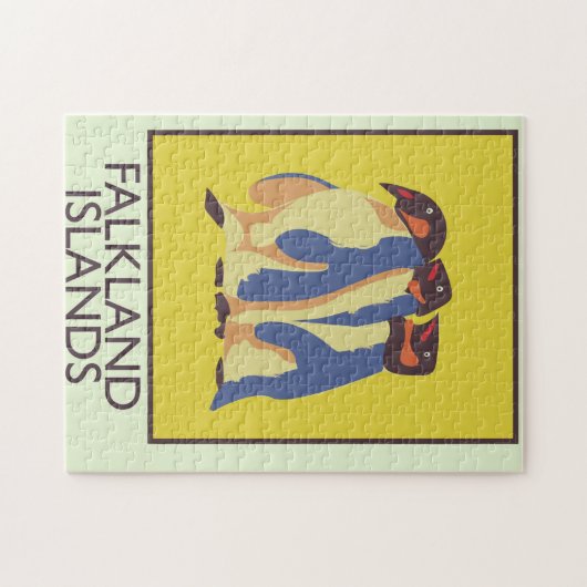 Falklandeilanden Legpuzzel (Horizontaal)