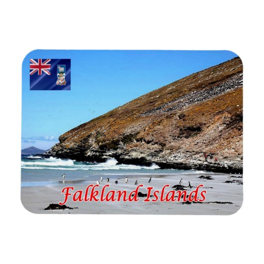 Falklandeilanden - magneet (Horizontaal)