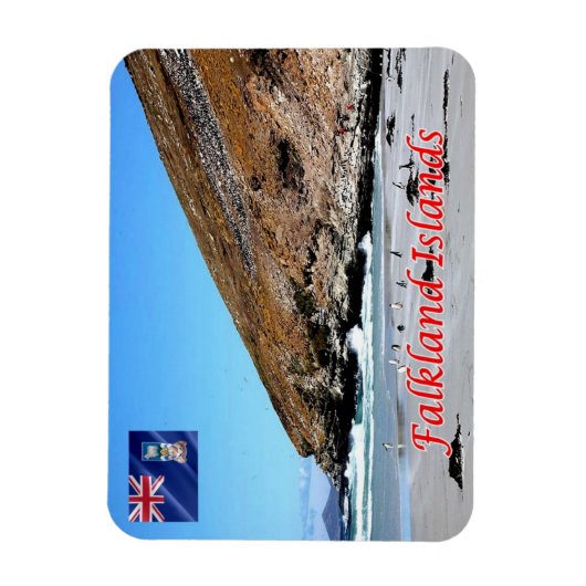Falklandeilanden - magneet (Verticaal)