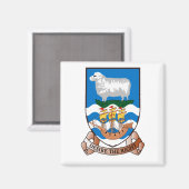 Falklandeilanden (Malvinas) FK Magneet (Voorkant / Achterkant)