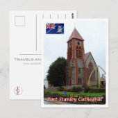 Falklandeilanden - Port Stanley Cathedral - Briefkaart (Voorkant / Achterkant)