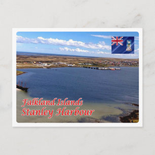 Falklandeilanden - Stanley Harbour - Briefkaart