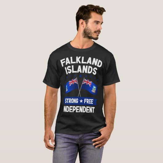 Falklandeilanden T-shirt (Voorkant volledig)
