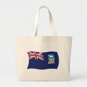 Falklandeilanden Vlag Boodschappentas Grote Tote Bag