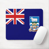 Falklandeilanden Vlag Mousepad Muismat (Met muis)