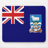 Falklandeilanden Vlag Mousepad Muismat (Voorkant)