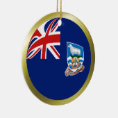 Falklandeilanden Vlag Ornament (Rechts)