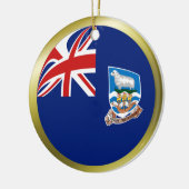 Falklandeilanden Vlag Ornament (Links)