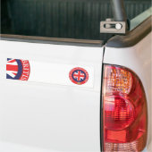 Falklandeilanden voor altijd Brits Bumpersticker (Op Truck)