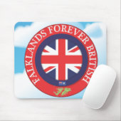 Falklandeilanden voor altijd Brits Muismat (Met muis)