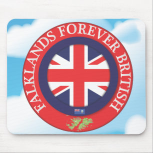 Falklandeilanden voor altijd Brits Muismat