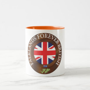 Falklandeilanden voor altijd Brits Tweekleurige Koffiemok