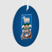 Falklandeilander wapen ornament (voorkant)