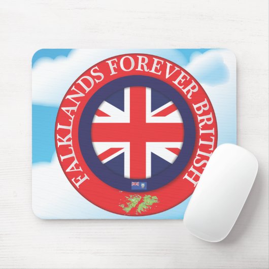Falklands Forever British Muismat (Met muis)
