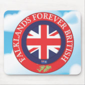 Falklands Forever British Muismat (Voorkant)