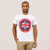 Falklands Voor Altijd Brits T-shirt (Voorkant volledig)