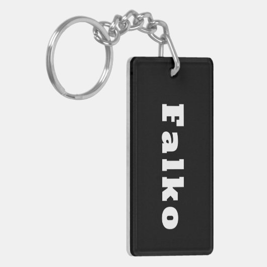 Falko Sleutelhanger (Voorkant Links)