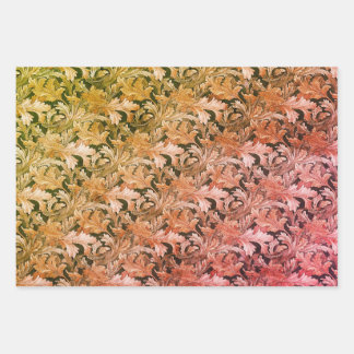 Fall Acanthus Leaf Inpakpapier Vel