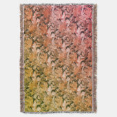 Fall Acanthus Leaves Deken (Voorkant Verticaal)