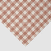 Fall Amaro op Panna Cotta Gingham - geruite patroo Tissuepapier (Detail)