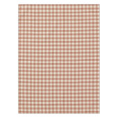 Fall Amaro op Panna Cotta Gingham - ruitpatroon. Tafelkleed (Voorkant)