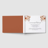 Fall Autumn Leaves Rustic Country Boho Wedding Gastenboek (Volledig)