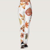 Fall Autumn Pattern Women's Fashion Leggings (Achterkant)