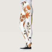 Fall Autumn Pattern Women's Fashion Leggings (Links)
