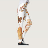 Fall Autumn Pattern Women's Fashion Leggings (Rechts)